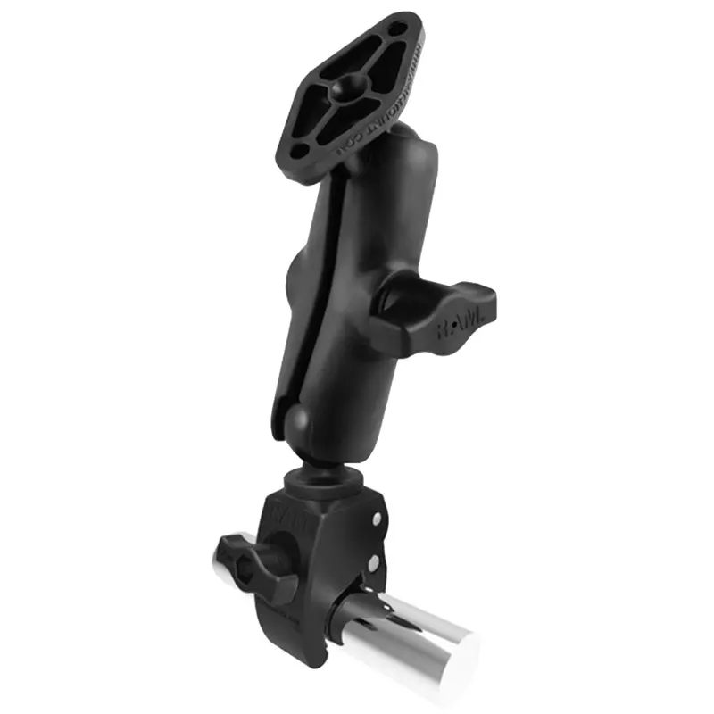 Ram Mount Tough-Claw Base W/Double Socket Arm & Diamond Base Adapter [Rap-B-400-238U] 1