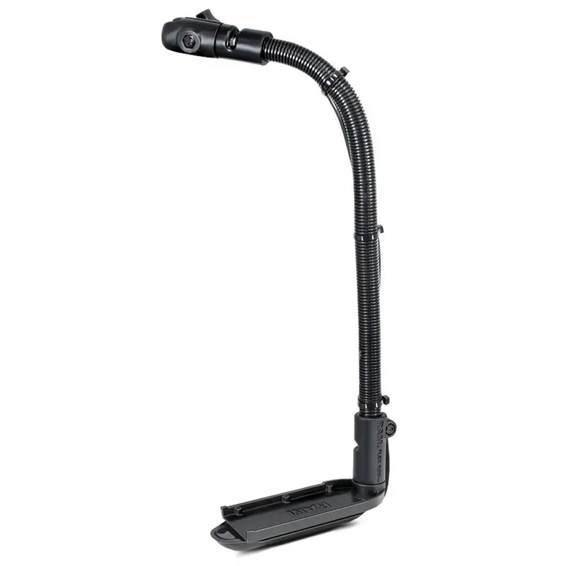 Ram Mount Transducer Arm Mount W/18" Rigid Aluminum Rod & Open Single Socket F/Lowrance Structurescan Lss1 & Lss2 [Ram-B-316-18-Tra3-Nb] 1