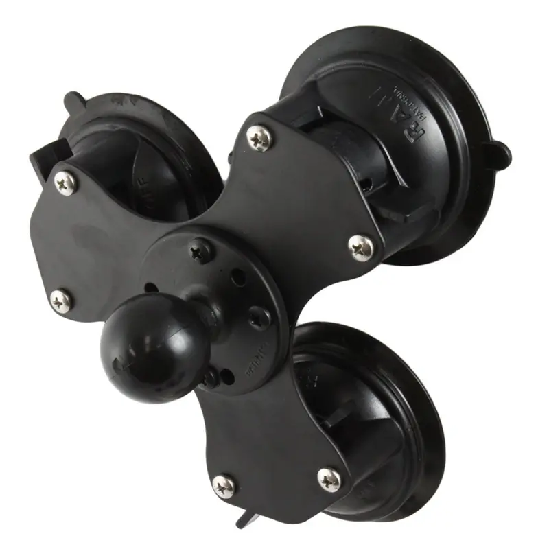 Ram Mount Triple Suction Cup Base W/1.5" Ball [Ram-224-3U] 1