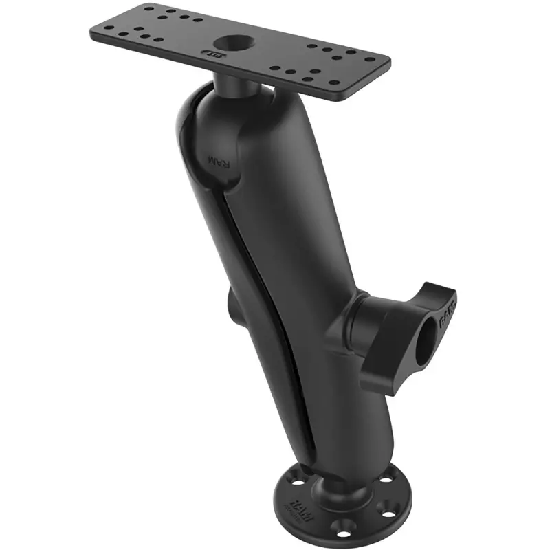 Ram Mount Universal D Size Ball Mount With Long Arm For 9"-12" Fishfinders And Chartplotters [Ram-D-115-E] 1