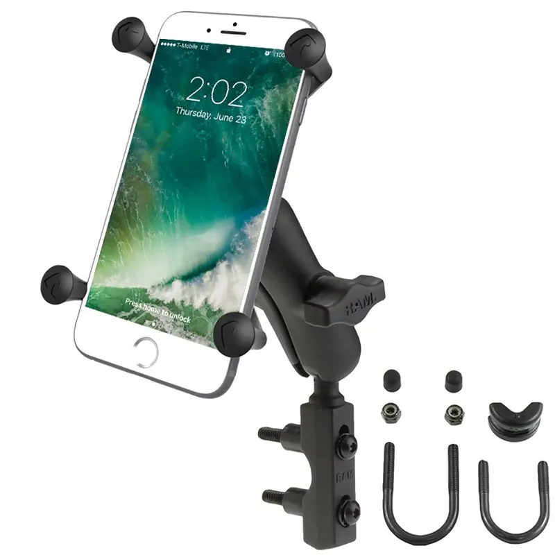 Ram Mount X-Grip Large Phone Mount W/Brake/Clutch Reservoir Base [Ram-B-174-Un10] 1