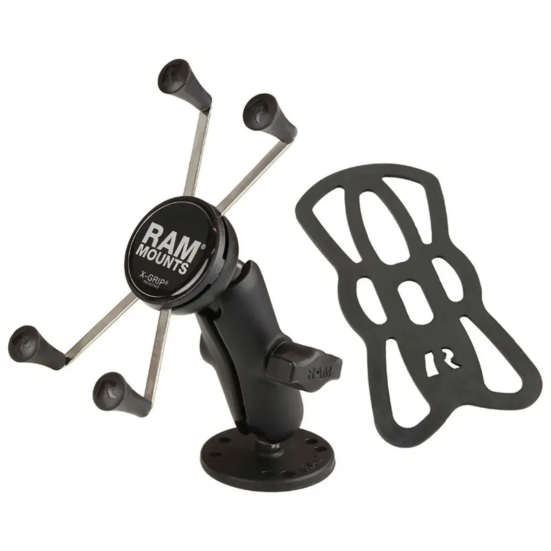 Ram Mount X-Grip Large Phone Mount With Drill-Down Base [Ram-B-138-Un10] 1