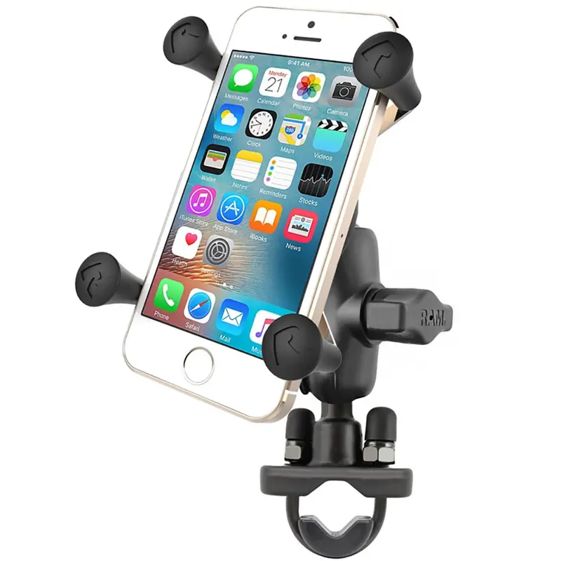Ram Mount X-Grip Phone Mount W/Handlebar U-Bolt Base [Ram-B-149Z-A-Un7u] 1