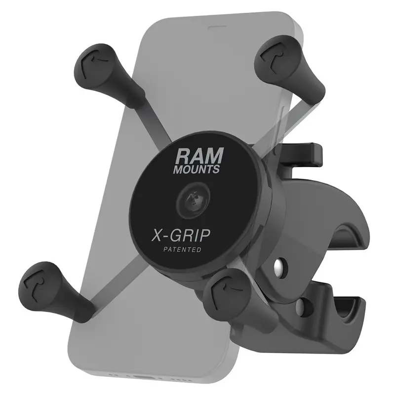 Ram Mount X-Grip Phone Mount W/Low-Profile Medium Tough-Claw [Ram-Hol-Un7-404-2U] 1