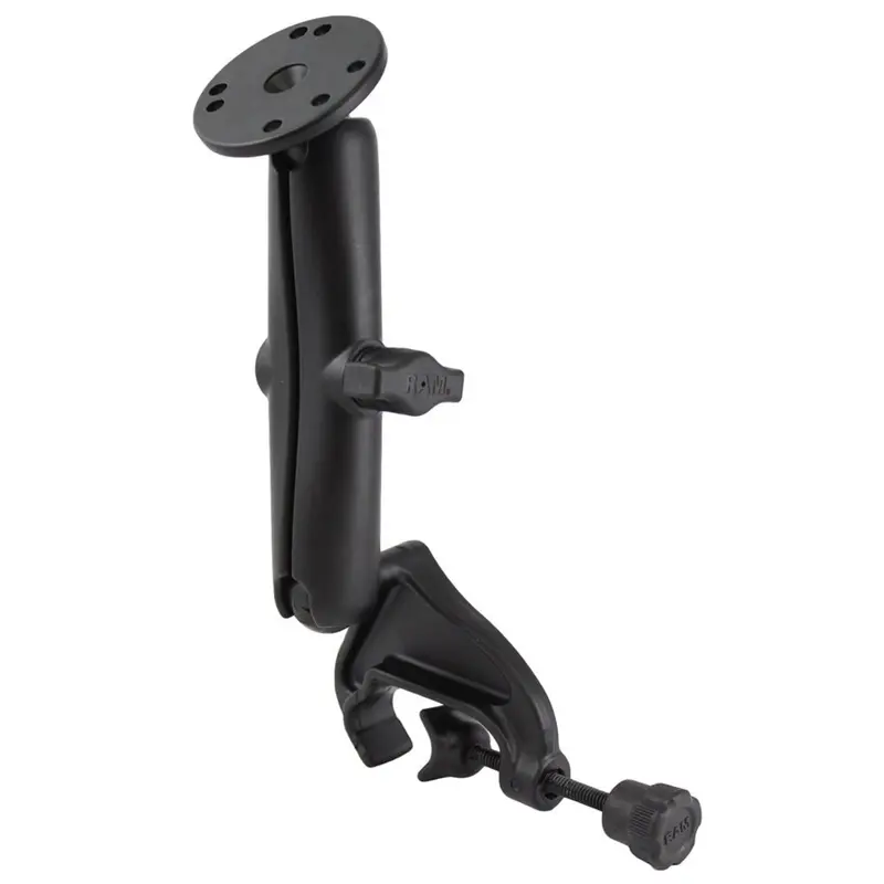 Ram Mount Yoke Mount Long Arm W/2.5" Round Base [Ram-B-121U-C] 1