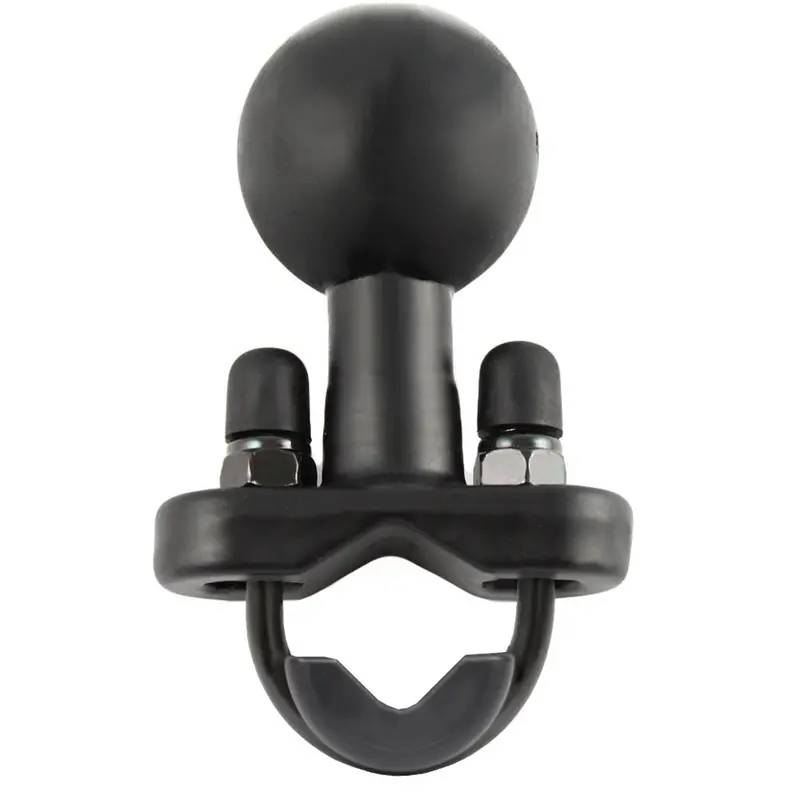 Ram Mount Zinc Coated U-Bolt Base W/1.5" Ball F/Rails 0.5" - 1" [Ram-231Zu] 1
