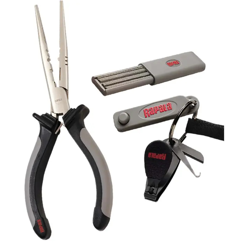 Rapala Combo Pack - Pliers, Clipper, Punch  Sharpener [Rtc-6Pchs] 1