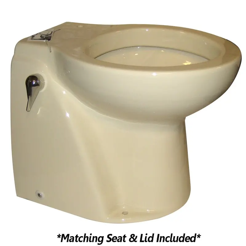 Raritan Atlantes Freedom W/Vortex-Vac - Household Style - Bone - Remote Intake Pump - Smart Toilet Control - 12V [Avhar01203] 1