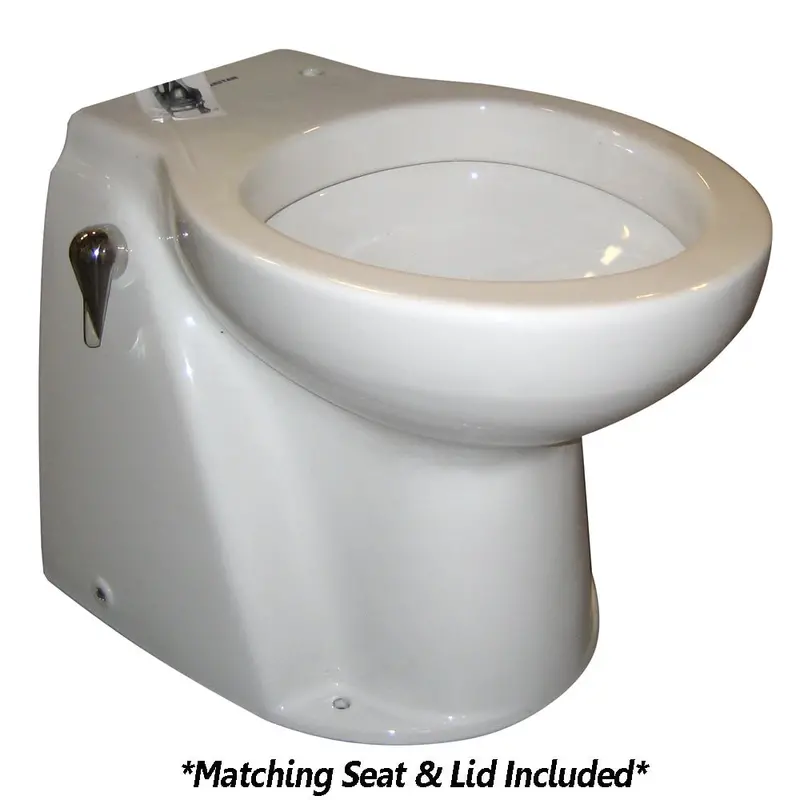 Raritan Atlantes Freedom W/Vortex-Vac - Household Style - White - Freshwater Solenoid - Smart Toilet Control - 12V [Avhwf01203] 1