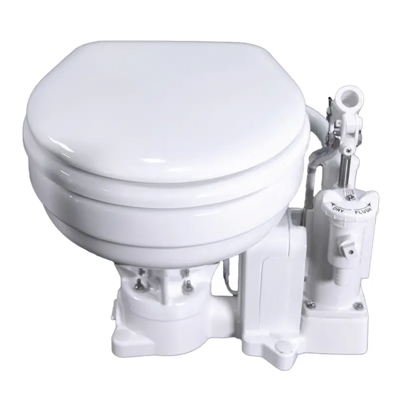 Raritan Ph Powerflush Electric/Manual Toilet - Household Size - 12V - White [P102e12] 1