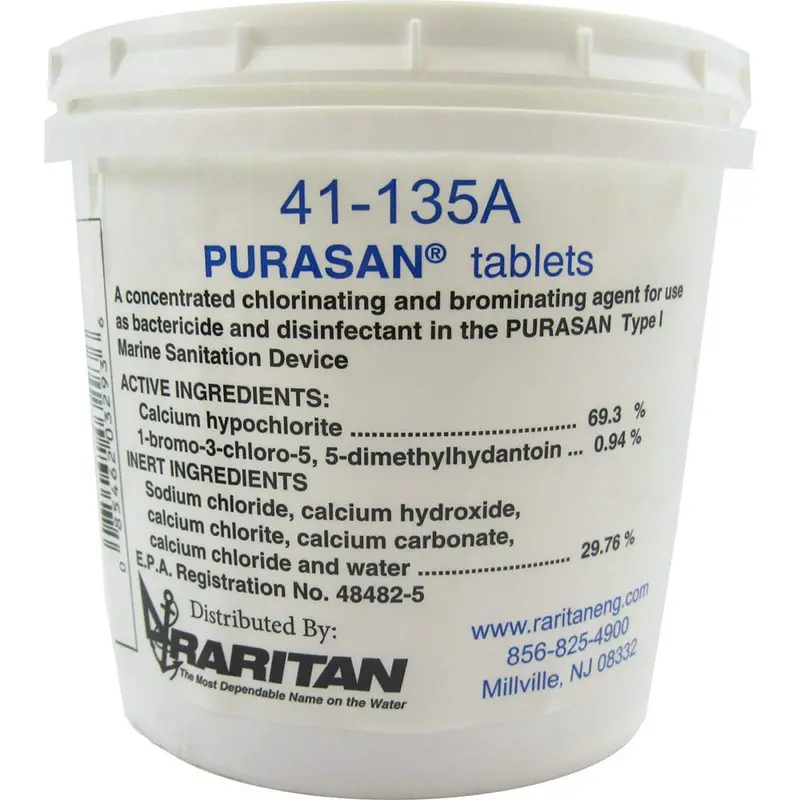Raritan Purasan Ex Refill Tablets *1 Tub Of 6 Tablets [41-135A] 1