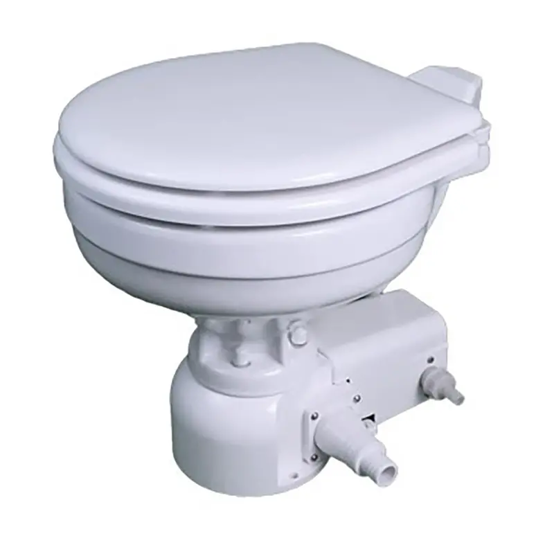 Raritan Sea Era Marine Size Pressurized Freshwater Toilet W/Multifunction Panel - White - 12V [162Mf01201] 1