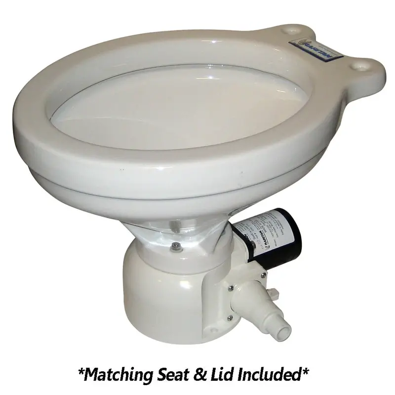 Raritan Sea Era Toilet - Household Style - Remote Intake Pump - Straight  90 Discharge - Smart Toilet Control - 12V [162Hr012] 1