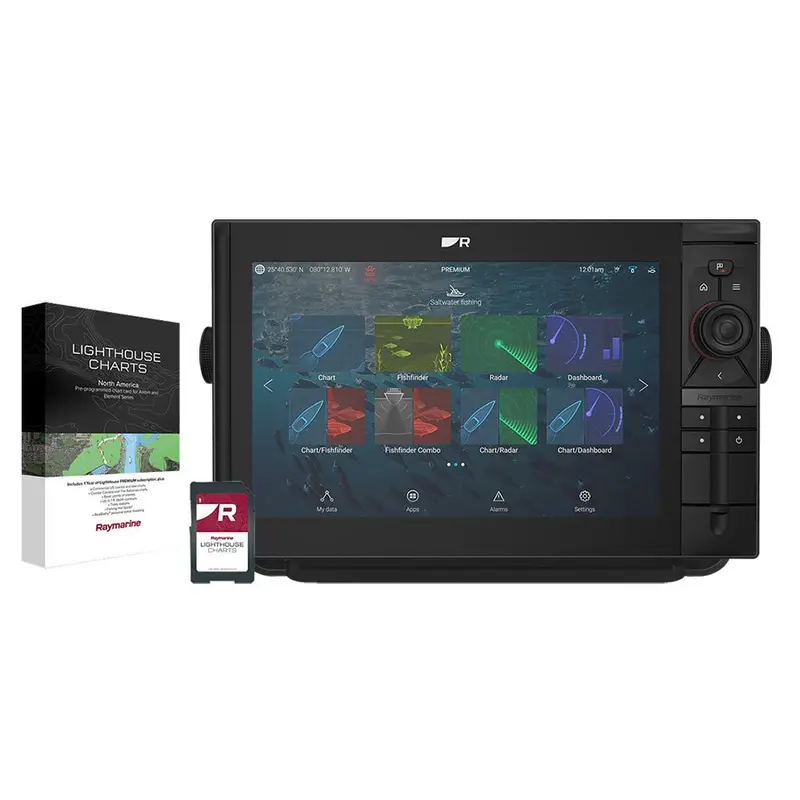 Raymarine Axiom 2 Pro 12 S 12" Chartplotter/Fishfinder W/Lighthouse North America Chart - No Transducer [E70655-00-102] 1