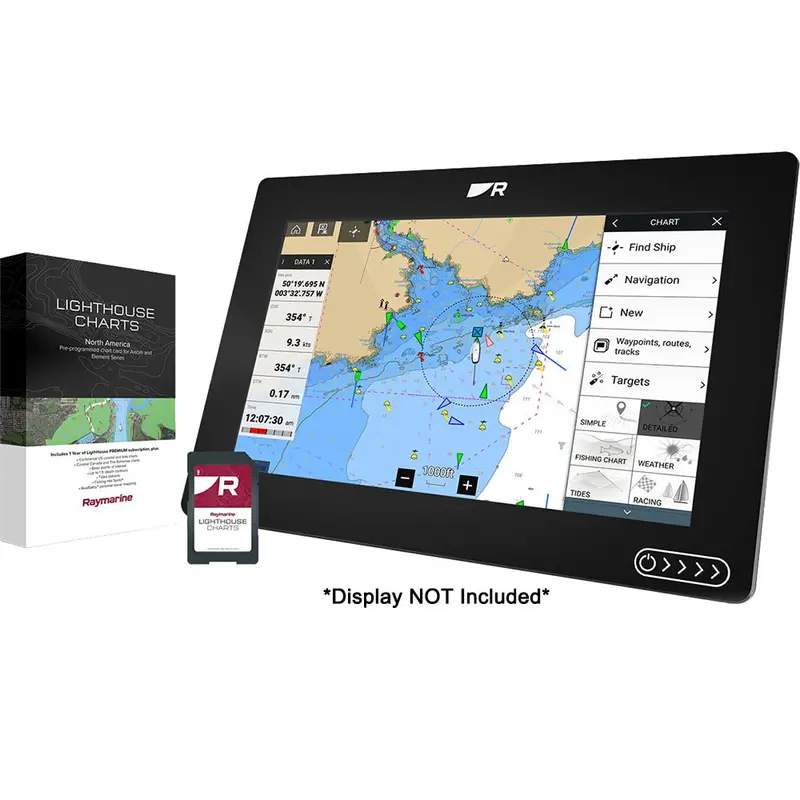 Raymarine Lighthouse Chart North America [R70794] 1
