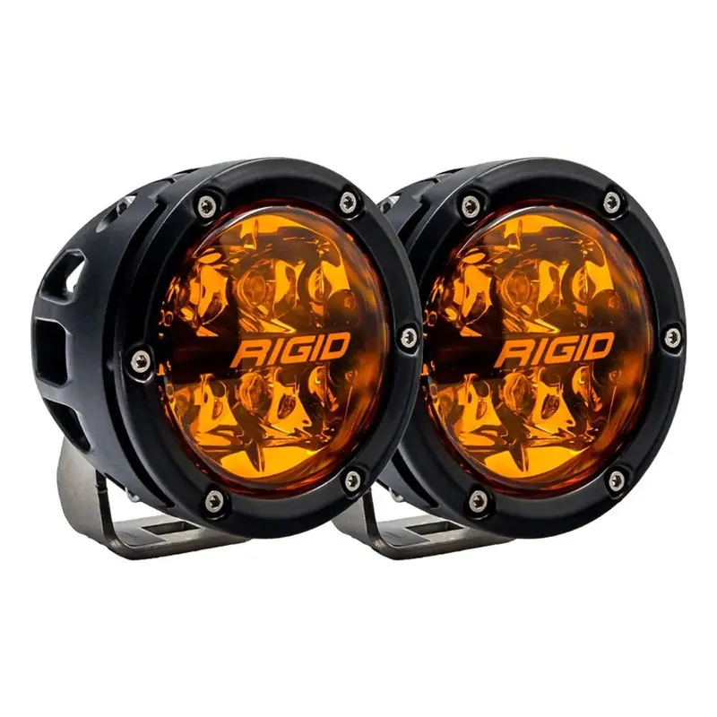Rigid Industries 360 Series 4" Spot W/Amber Pro Lens - Pair [36123] 1