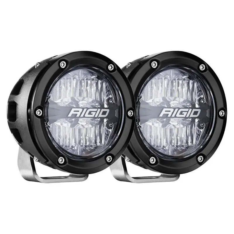 Rigid Industries 360-Series Rgbw 4" Offroad Lamp Drive Beam W/Rgbw Backlight Pods - Set Of 2 [36401] 1
