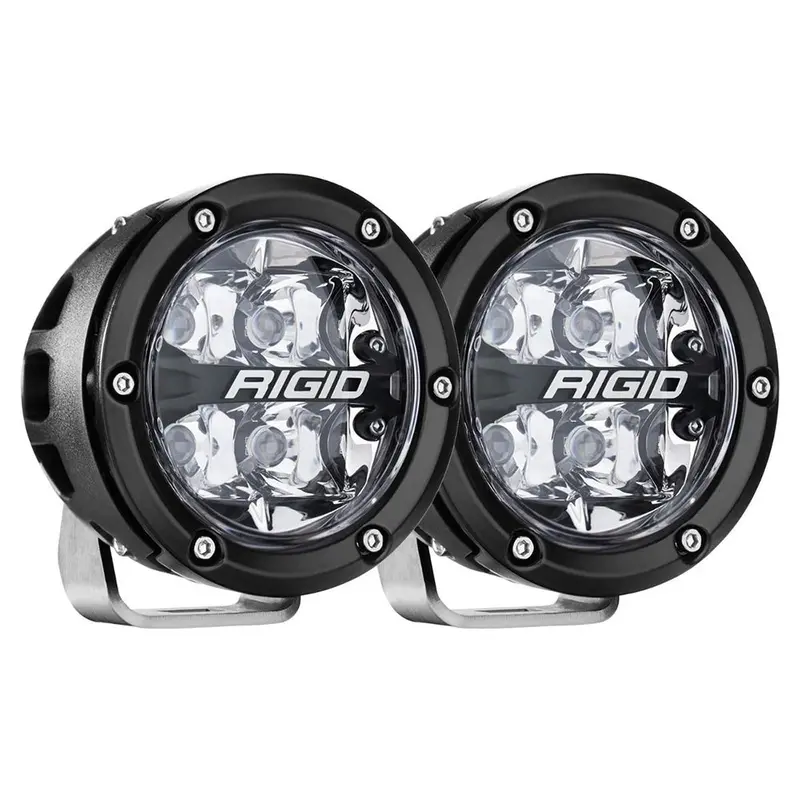 Rigid Industries 360-Series Rgbw 4" Offroad Spot Beam W/Rgbw Backlight Pods - Set Of 2 [36402] 1