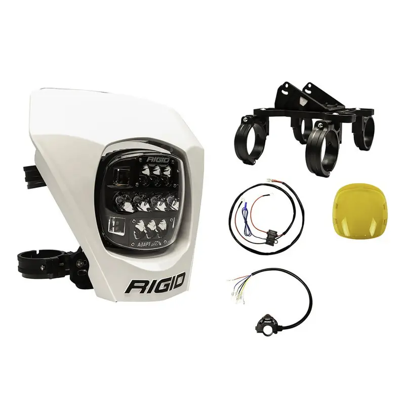 Rigid Industries Adapt Xe Extreme Enduro Led Moto Kit - White [300417] 1