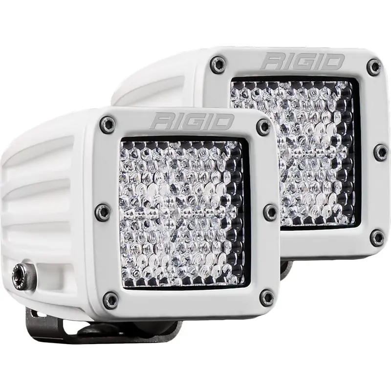 Rigid Industries D-Series Pro Hybrid-Diffused Led - Pair - White [602513] 1