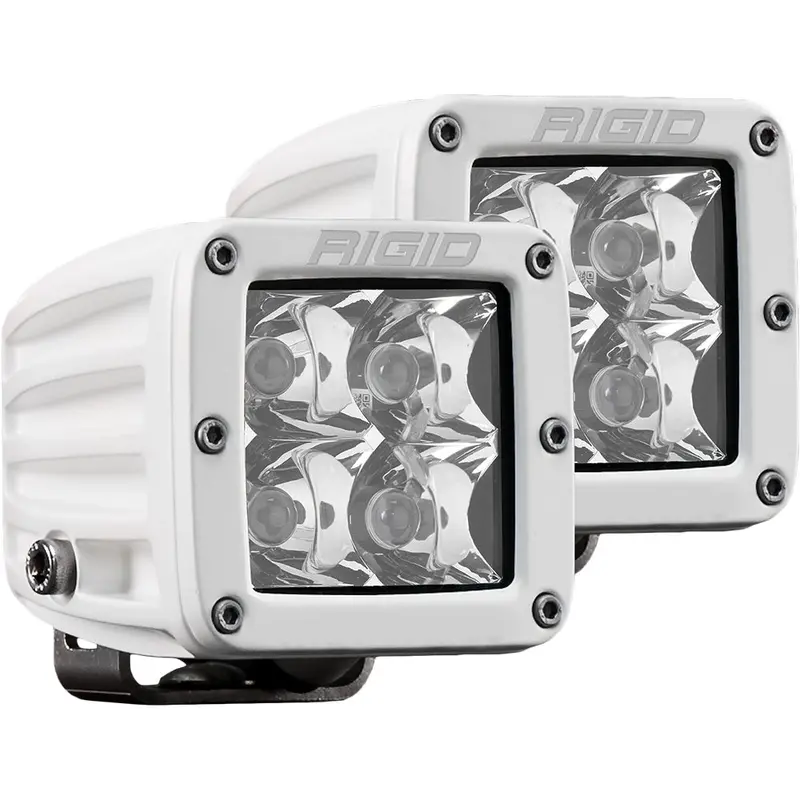 Rigid Industries D-Series Pro Hybrid-Spot Led - Pair - White [602213] 1