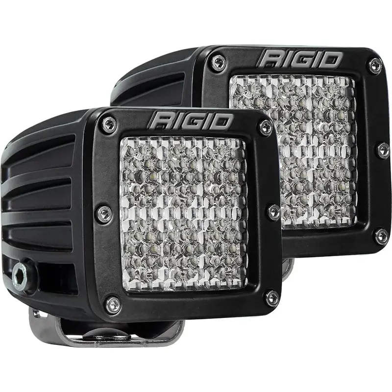 Rigid Industries D-Series Pro Specter-Diffused Led - Pair - Black [502513] 1