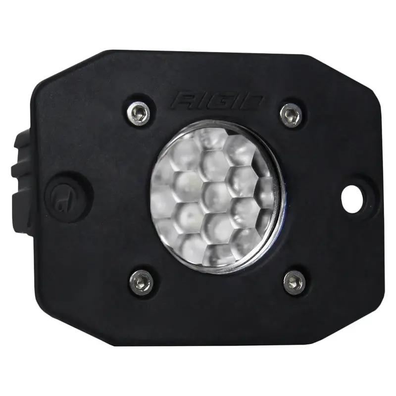 Rigid Industries Ignite Flush Mount Diffused - Single - Black [20631] 1