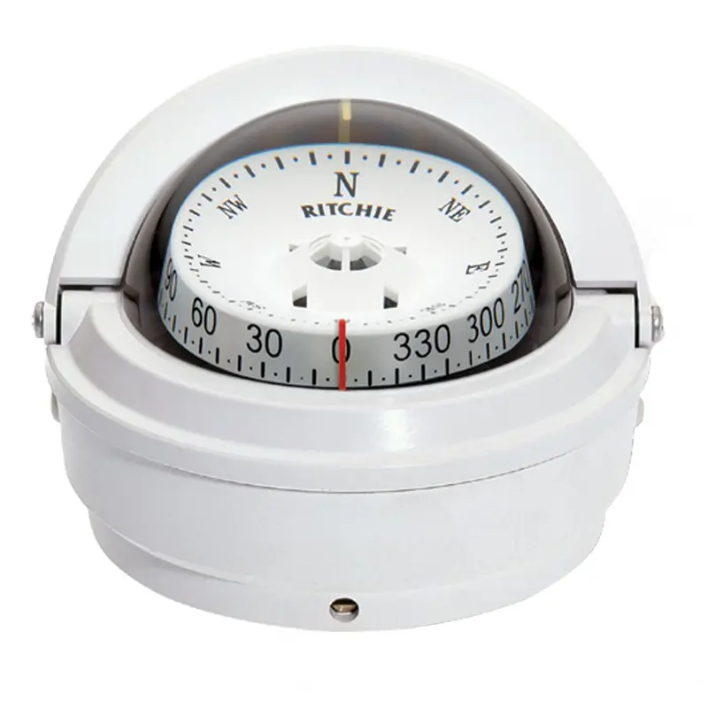 Ritchie S-87W Voyager Compass - Surface Mount - White [S-87W] 1