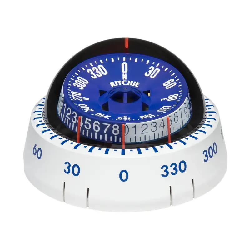 Ritchie Xp-98W X-Port Tactician Compass - Surface Mount - White [Xp-98W] 1