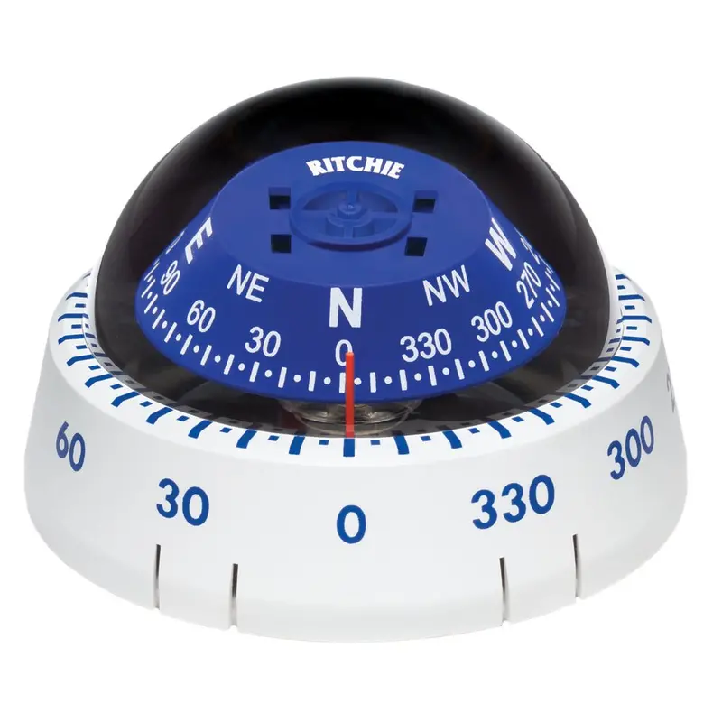 Ritchie Xp-99W Kayaker Compass - Surface Mount - White [Xp-99W] 1
