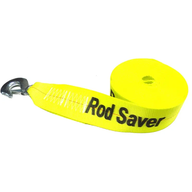 Rod Saver Heavy-Duty Winch Strap Replacement - Yellow - 3" X 25 [Ws3y25] 1
