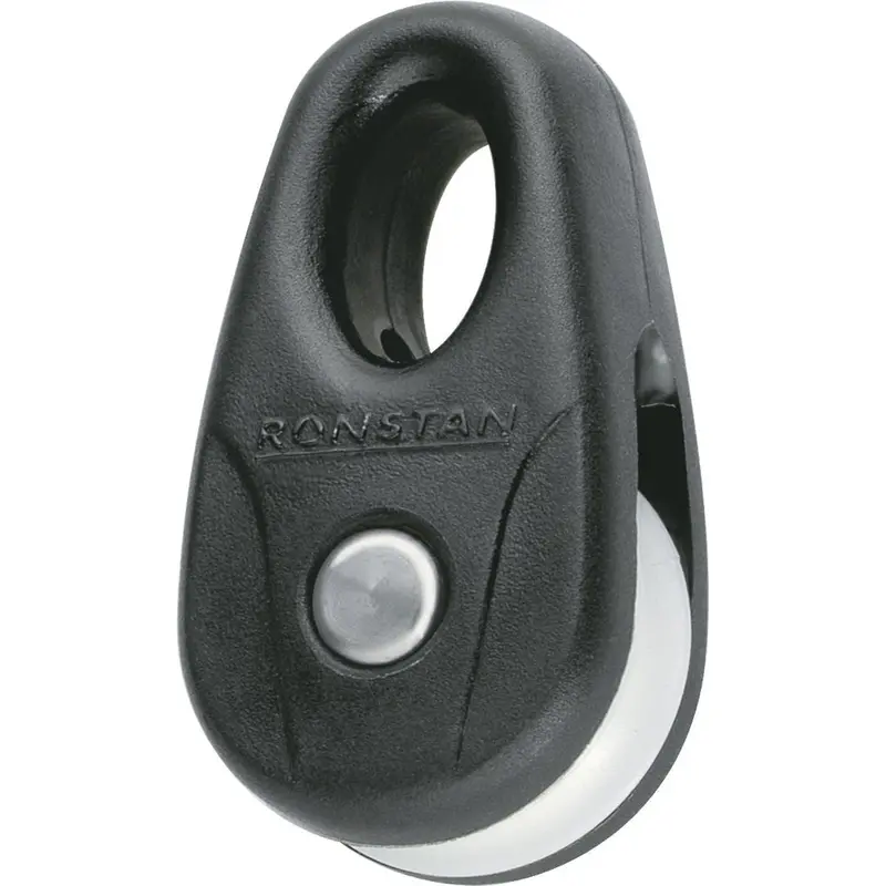 Ronstan Kite Block - Black W/White Sheave (Pair) [Rf13101-2] 1