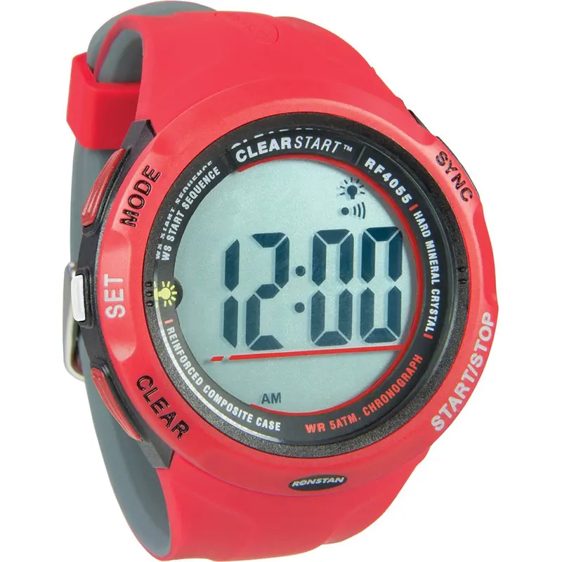 Ronstan Rf4055 Clearstart 50Mm Sailing Watch - Red/Grey [Rf4055] 1