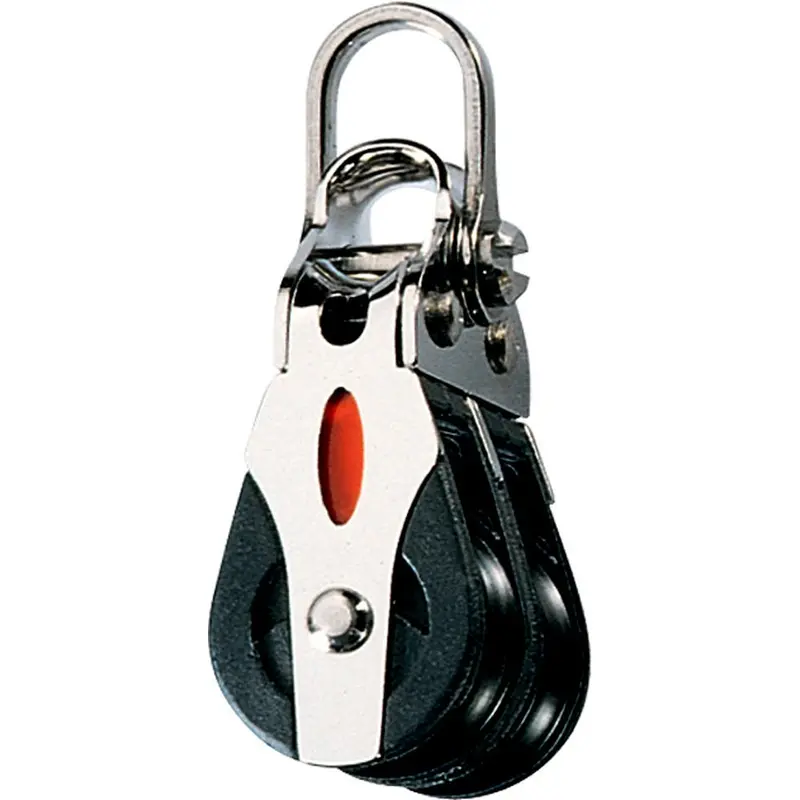 Ronstan Series 20 Ball Bearing Block - Double - 2-Axis Shackle Head [Rf20202] 1