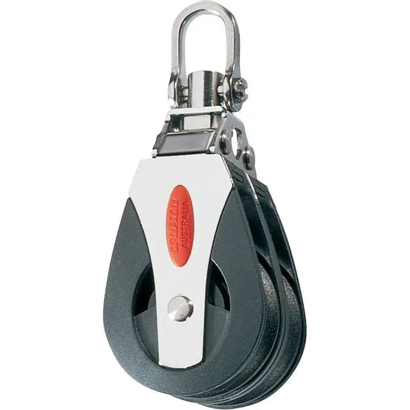 Ronstan Series 40 Ball Bearing Block - Double - Swivel Head [Rf40200] 1