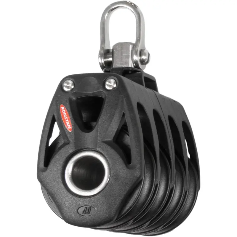 Ronstan Series 40 Orbit Bb Quad Block W/Swivel Shackle [Rf48400] 1