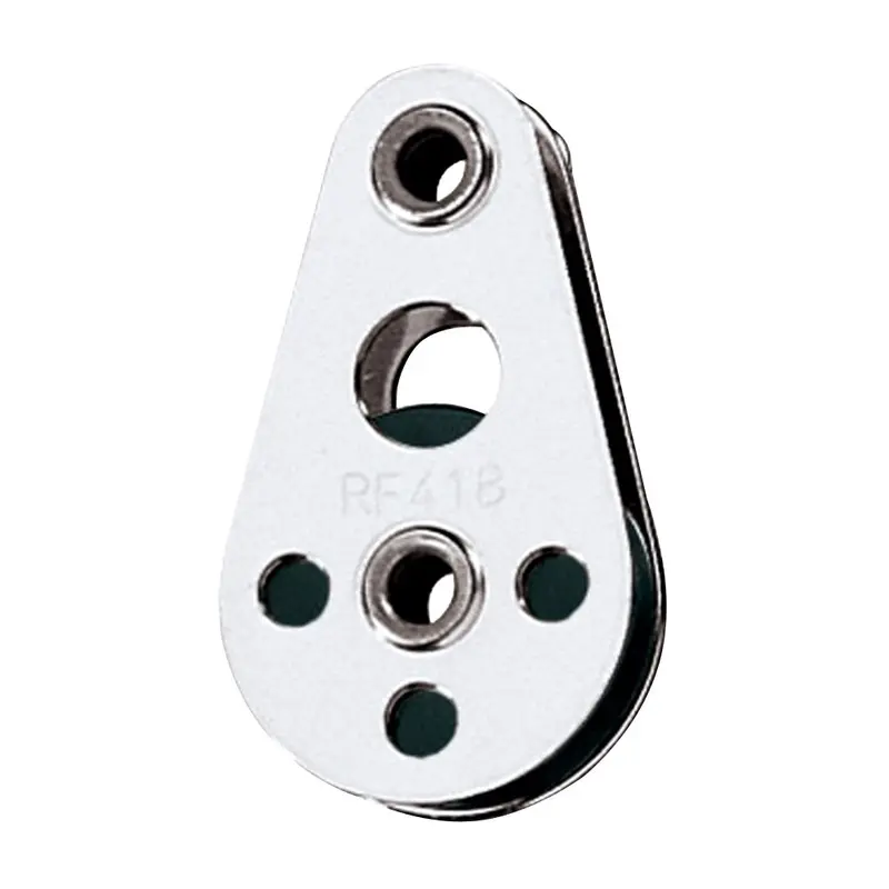 Ronstan Wire Block - Tubular Rivet Head W/Nylatron Sheave - 25Mm (1") Sheave Diameter [Rf418] 1