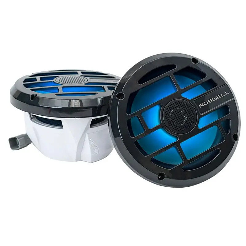 Roswell R Series 7.7 Marine Speakers - Anthracite Grille - 80W Rms  160W Peak Power [C920-1912] 1