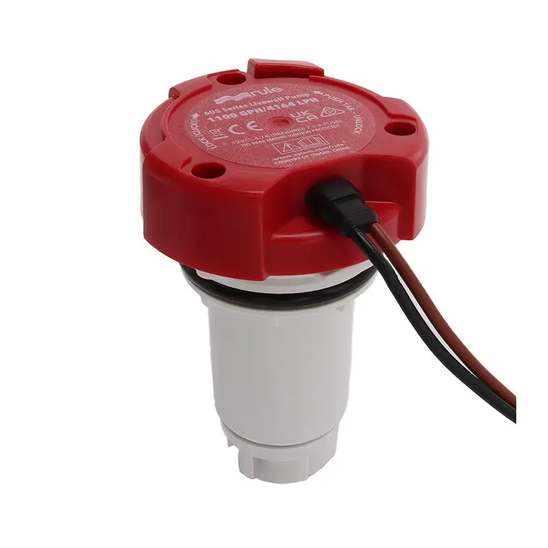 Rule 1100 Gph Livewell Pump Replacement Motor Cartridge [67Dr] 1