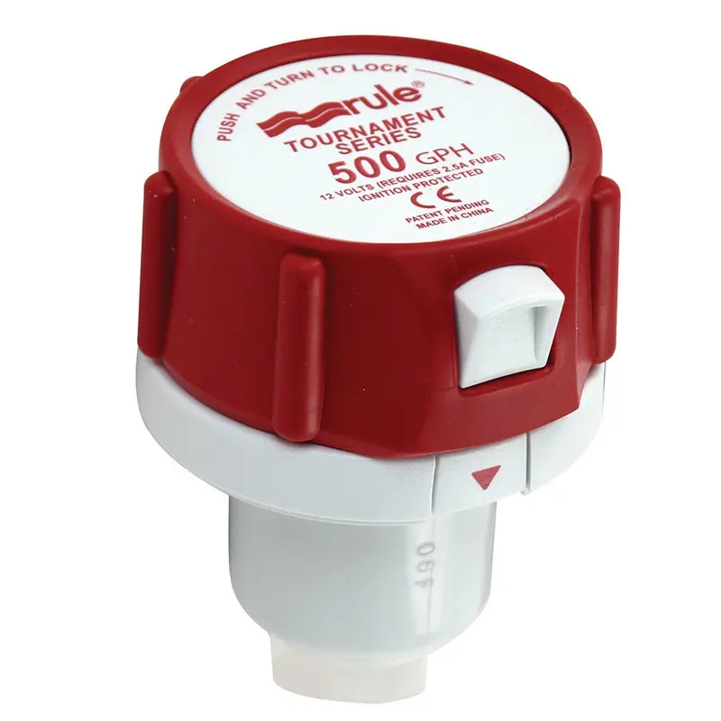 Rule 500 Gph Replacement Motor Cartridge F/Tournament Series Pumps [45Dr] 1
