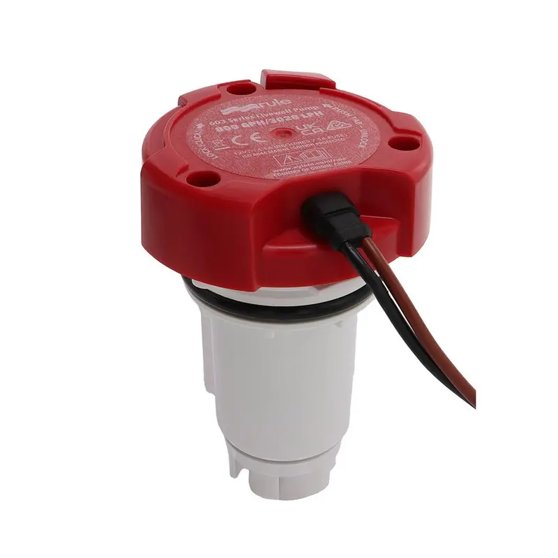 Rule 800 Gph Livewell Pump Replacement Motor Cartridge [66Dr] 1