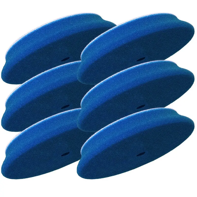 Rupes D-A Coarse Foam Pad 40Mm - Blue *6-Pack [9.Da40h/6] 1