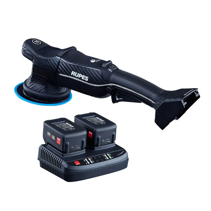 Rupes Random Orbital Polisher Bigfoot Hlr15 Ibrid Tool Plus Charger  2-Batteries [Hlr15/Cb2/Std] 1