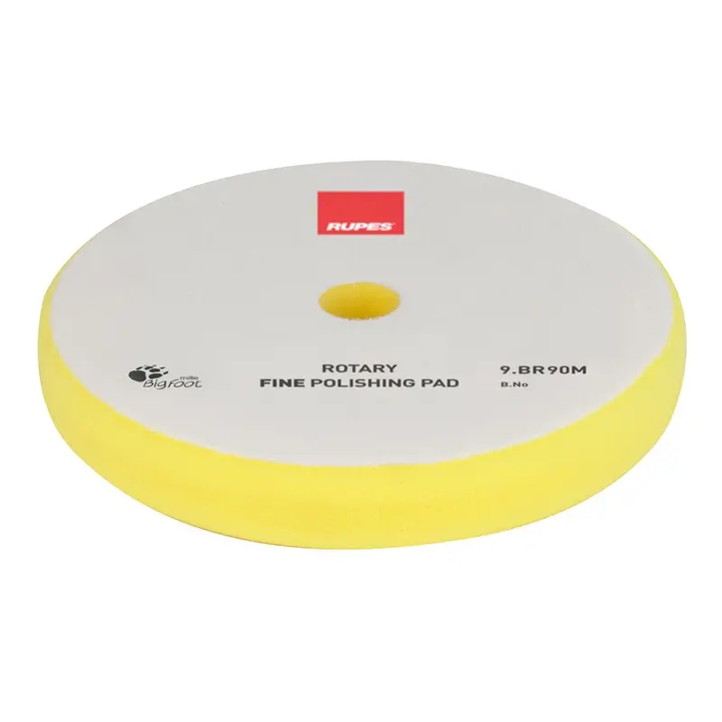 Rupes Rotary Fine Polishing Foam Pad 75/90Mm - Yellow [9.Br90m] 1