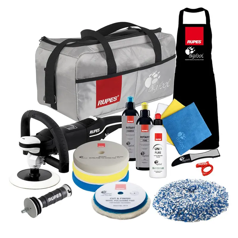 Rupes Rotary Polisher Bigfoot Lh19e Complete Kit [Lh19e/Us/Cmp] 1