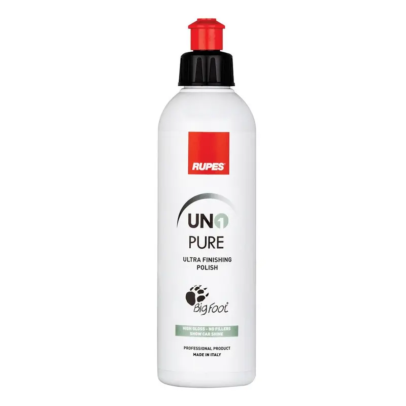 Rupes Uno Pure Ultra-Fine Finishing Polish 250Ml/8.5Oz [9.Pure250] 1