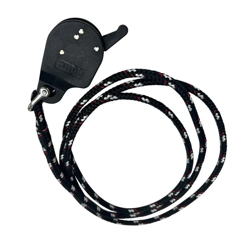 Rupp Single Halyard Line Lock W/Rope  Shackle [Ca-0157-1S] 1