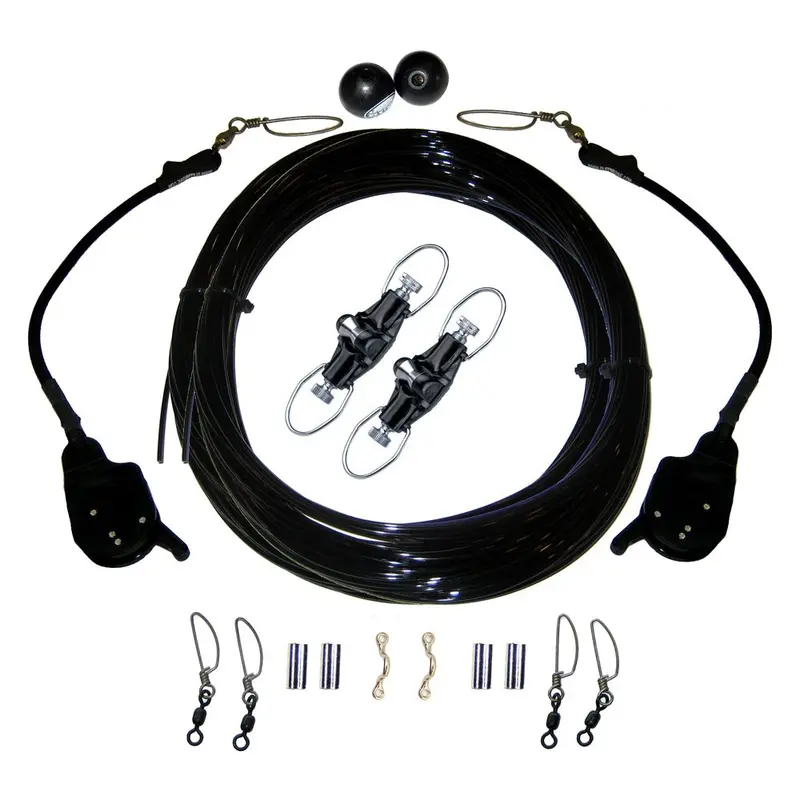 Rupp Single Rigging Kit W/Lok-Ups & Nok-Outs - 160' Black Mono [Ca-0172-Mo] 1