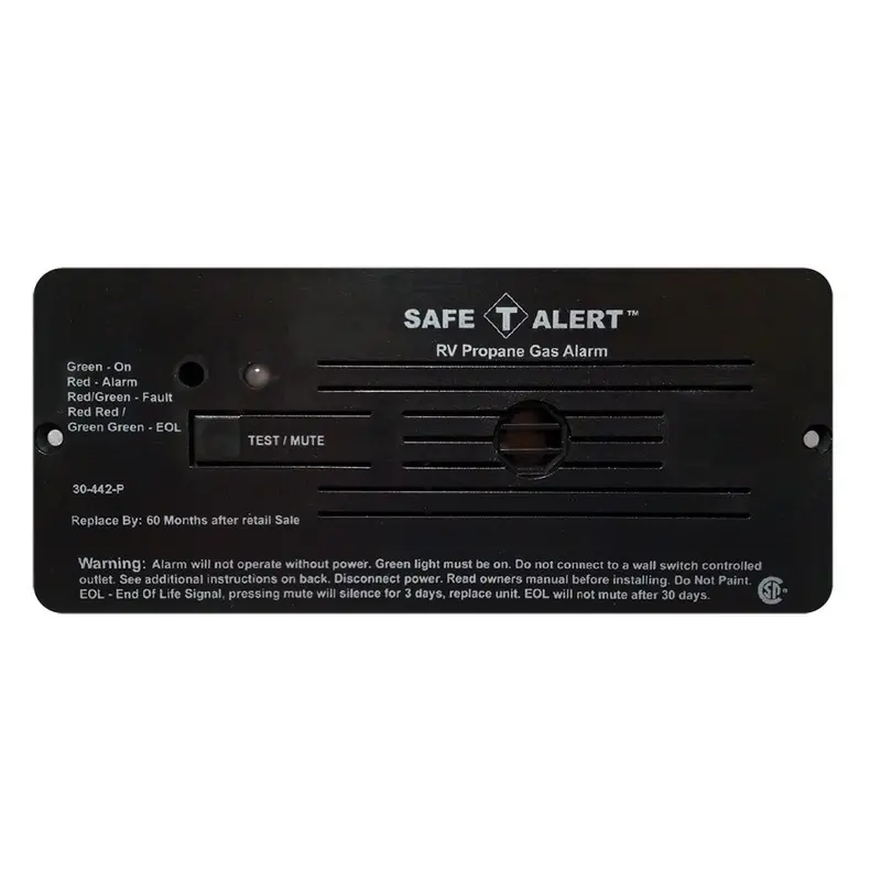 Safe-T-Alert 30 Series 12V Rv Propane Alarm - Black [30-442-P-Bl] 1