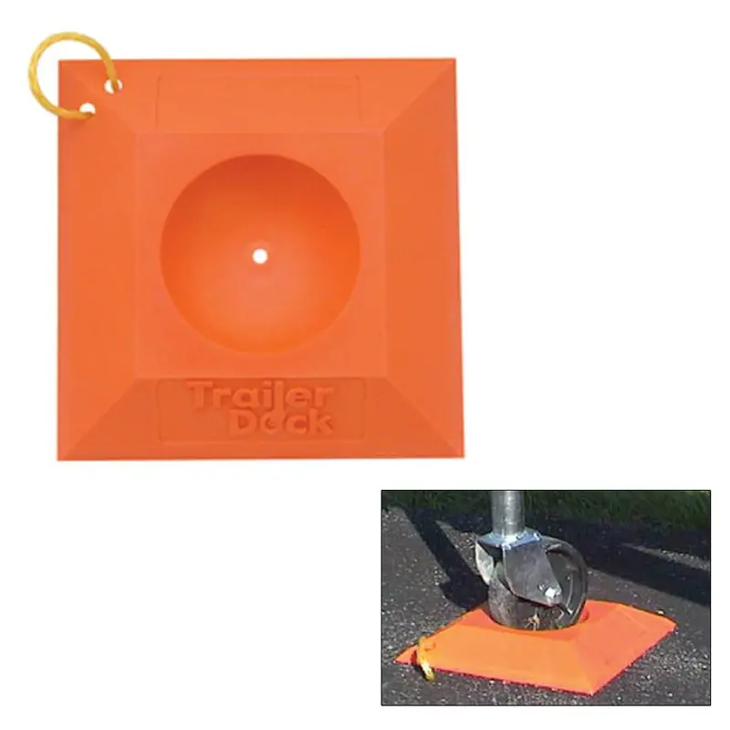 Safe-T-Alert Heavy Duty Trailer Dock/Jack Stand Pad [Sa-6200] 1